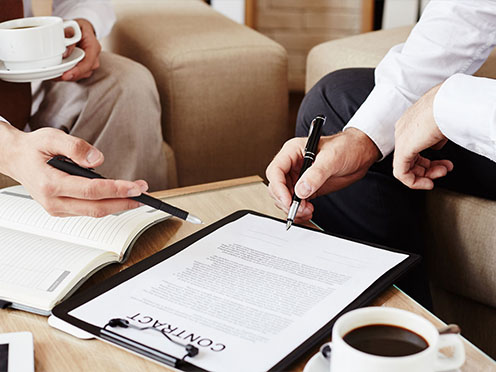 Обсуждение условий сделки в Юрьеве-Польском